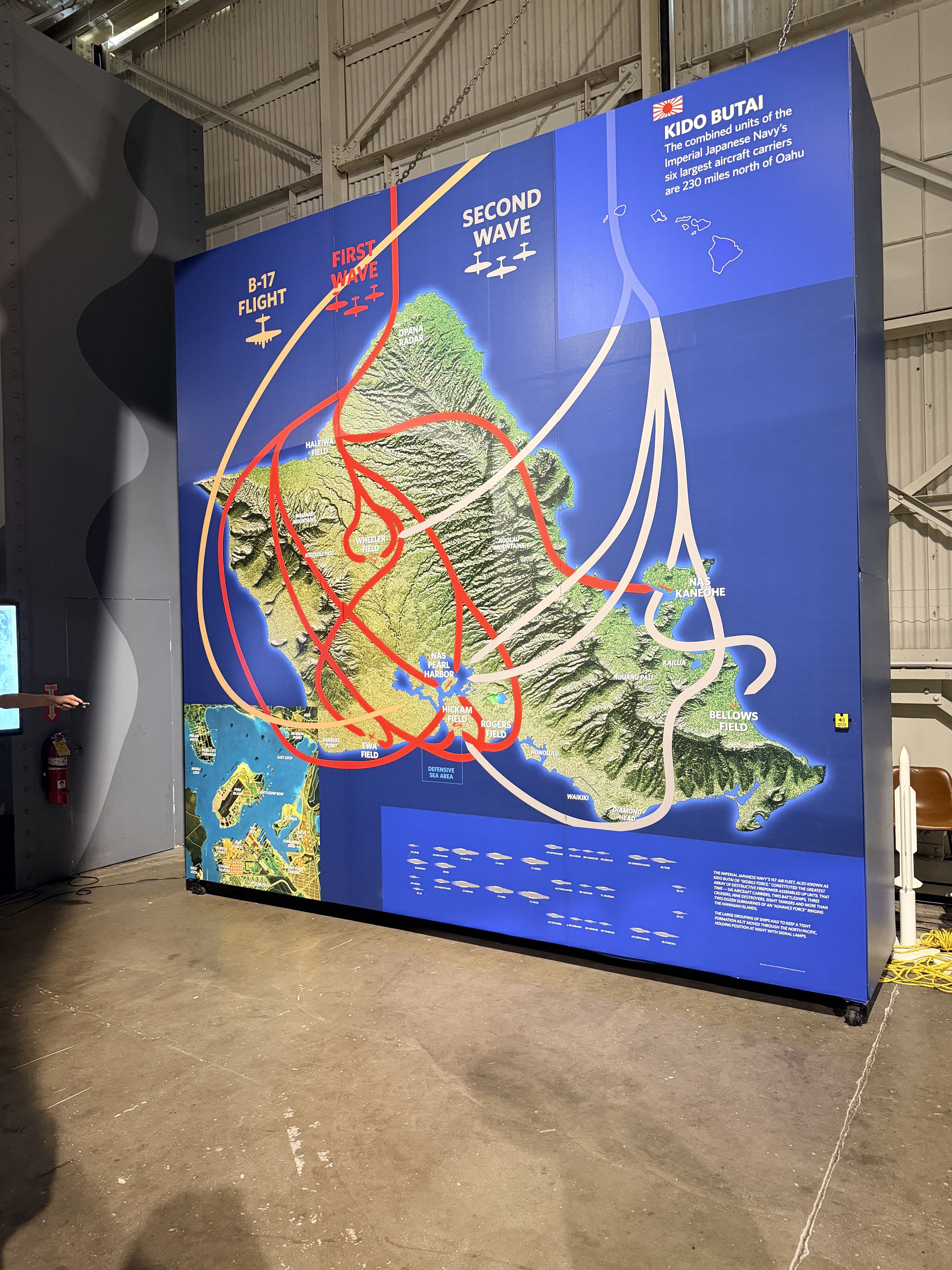 Dec 7 attack map display