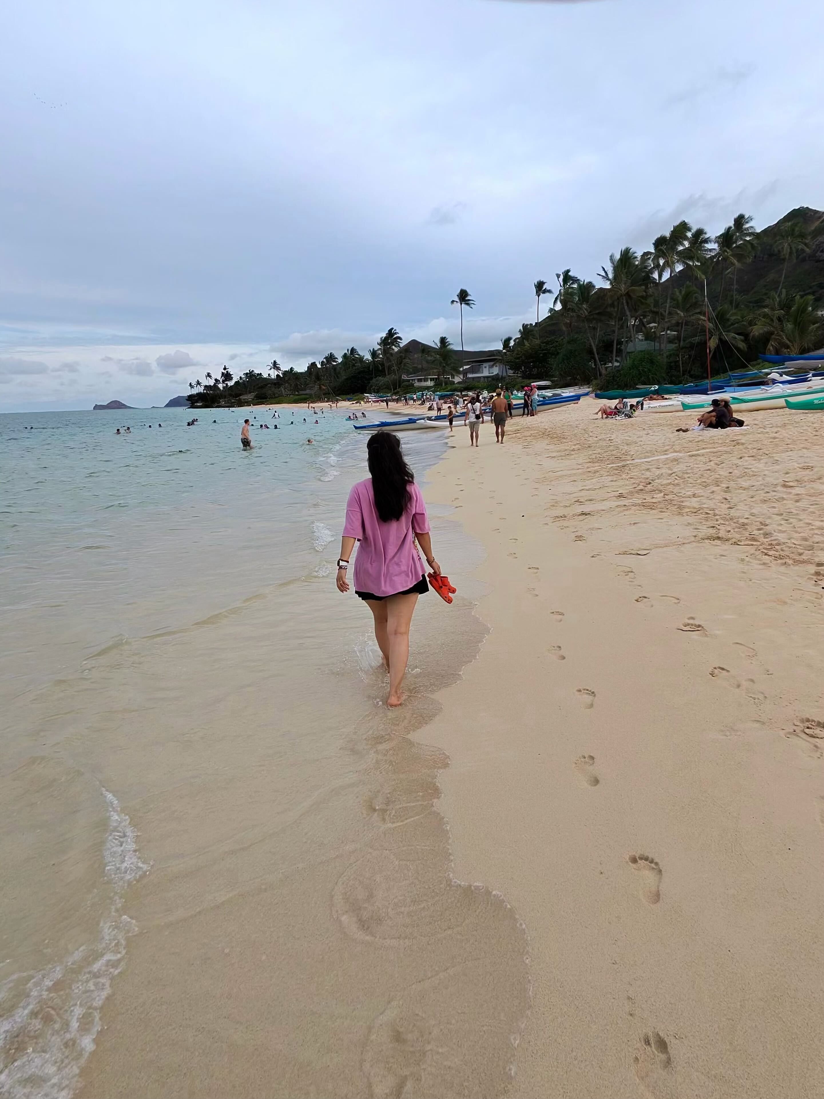Tunga on Lanikai Beach